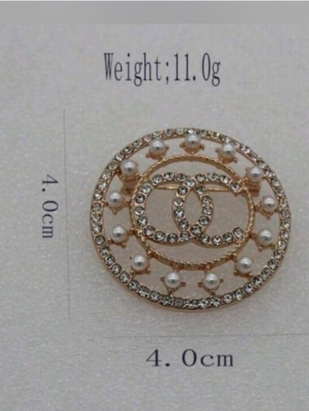 Designer Style Brooch - Picture 3 of 7